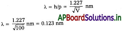 AP Inter 2nd Year Physics Study Material Chapter 12 వికిరణం, ద్రవ్యాల ద్వంద్వ స్వభావం 63