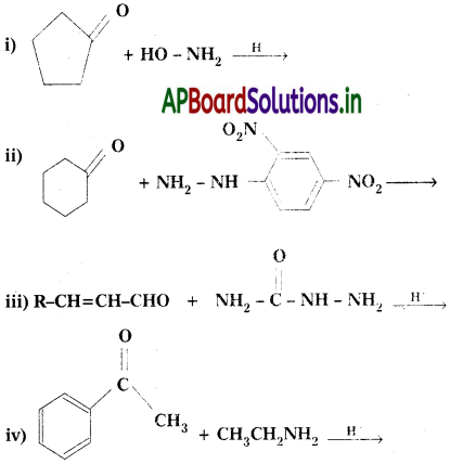 AP Inter 2nd Year Chemistry Study Material Chapter 12(b) ఆల్డిహైడ్స్, కీటోన్స్ మరియు కార్బాక్సిలిక్ యాసిడ్స్ 76