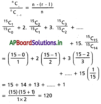 AP Inter 2nd Year Maths 2A Solutions Chapter 6 ద్విపద సిద్ధాంతం Ex 6(a) II Q6(i)