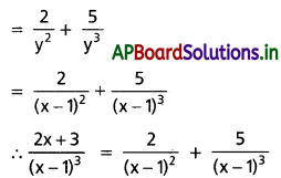 AP Inter 2nd Year Maths 2A Solutions Chapter 7 పాక్షిక భిన్నాలు Ex 7(a) II Q4