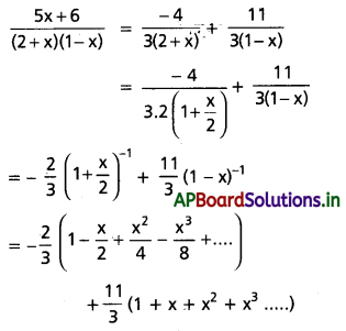AP Inter 2nd Year Maths 2A Solutions Chapter 7 పాక్షిక భిన్నాలు Ex 7(d) Q1