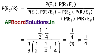 AP Inter 2nd Year Maths 2A Solutions Chapter 9 సంభావ్యత Ex 9(c) II Q3.1